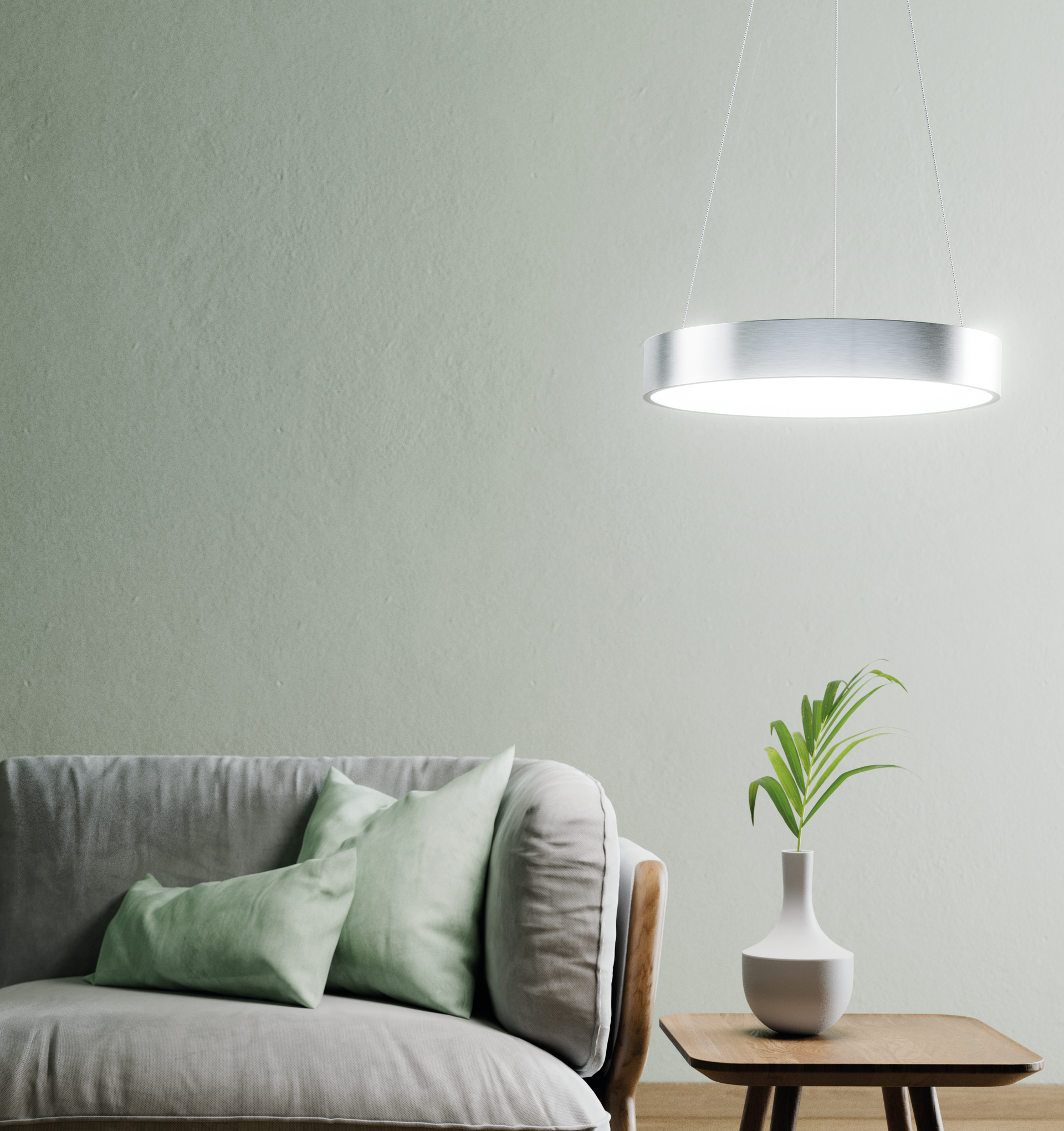 Mặt dây chuyền tròn SUN@HOME